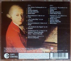 JUSTUS FRANTZ ERKLART MOZART / EINE KLEINE NACHTMUSIK KC 525, SINFONIE NR. 40 G-MOLL KV 550 (2004) BILD 2CD 2.EL