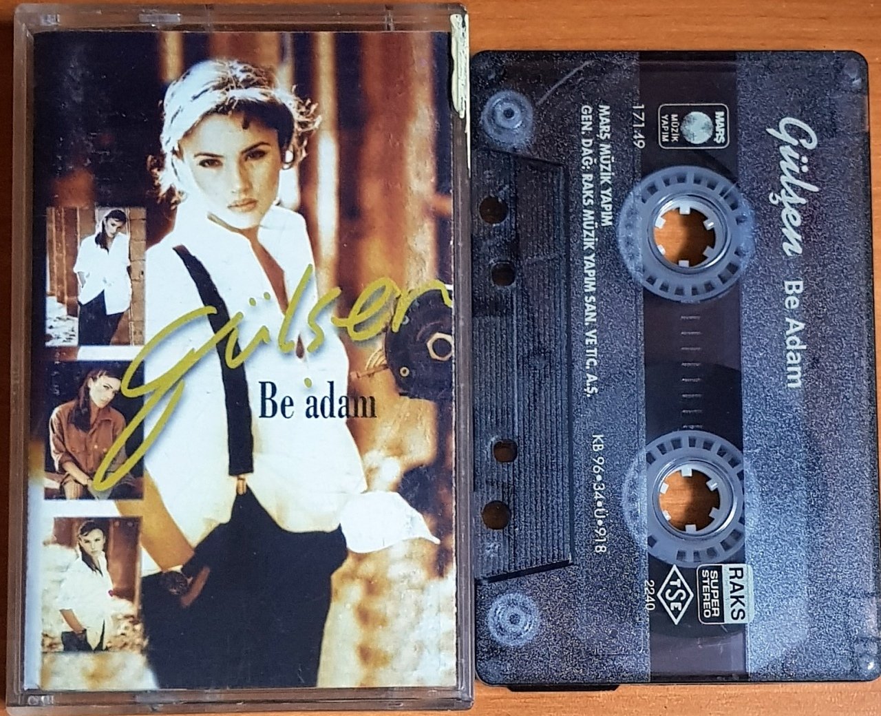 GÜLŞEN - BE ADAM (1996) MARŞ MÜZİK KASET 2.EL