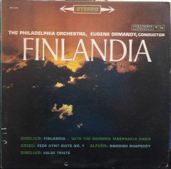 FINLANDIA - SIBELIUS, GRIEG, ALFVEN, THE PHILADELPHIA ORCHESTRA, EUGENE ORMANDY - PLAK 2.EL