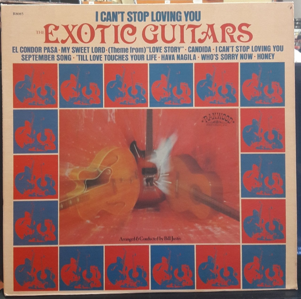 THE EXOTIC GUITARS - I CAN'T STOP LOVING YOU - PLAK 2.EL