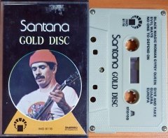 SANTANA - GOLD DISC - KASET IMD MADE IN SAUDI ARABIA 2.EL