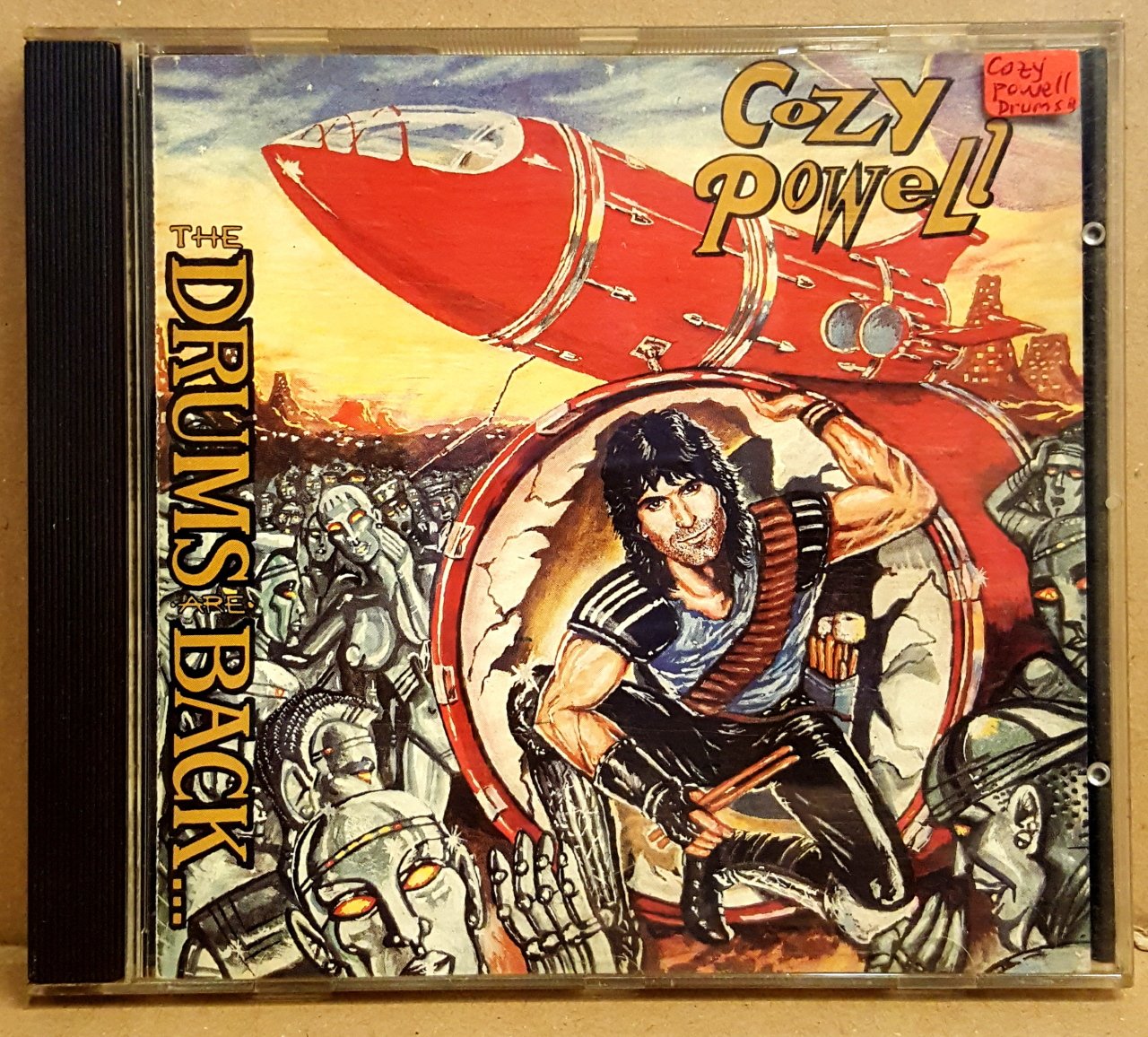 COZY POWELL - DRUMS ARE BACK (1992) - CD BRIAN MAY STEVE LUKATHER NEIL MURRAY 2.EL