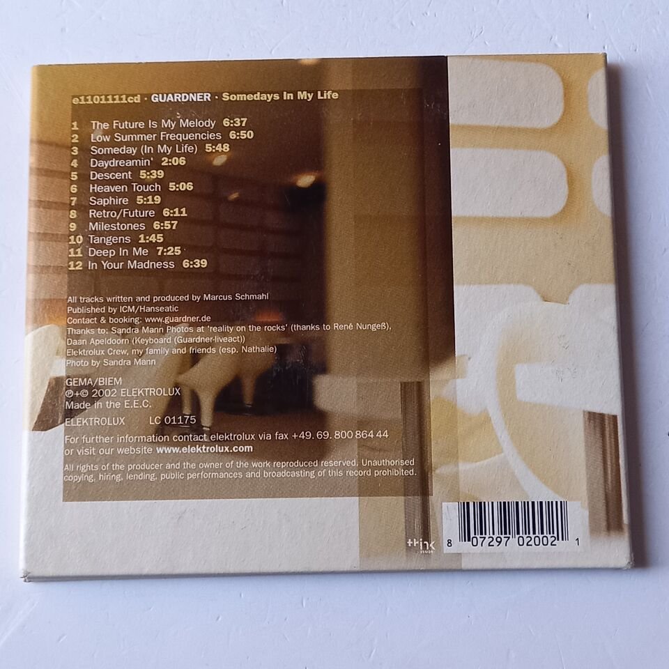 GUARDNER – SOMEDAYS IN MY LIFE (2002) - CD 2.EL