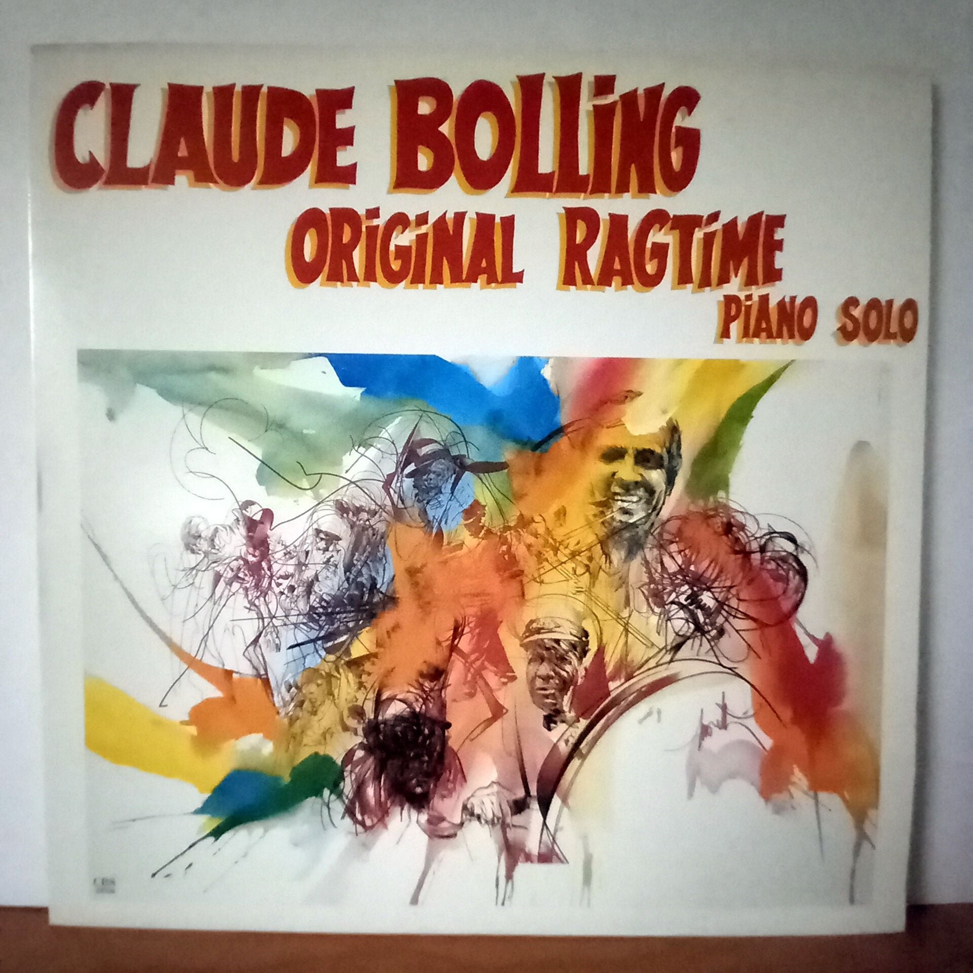 CLAUDE BOLLING – ORIGINAL RAGTIME/PIANO SOLO (1986) - LP 2.EL PLAK