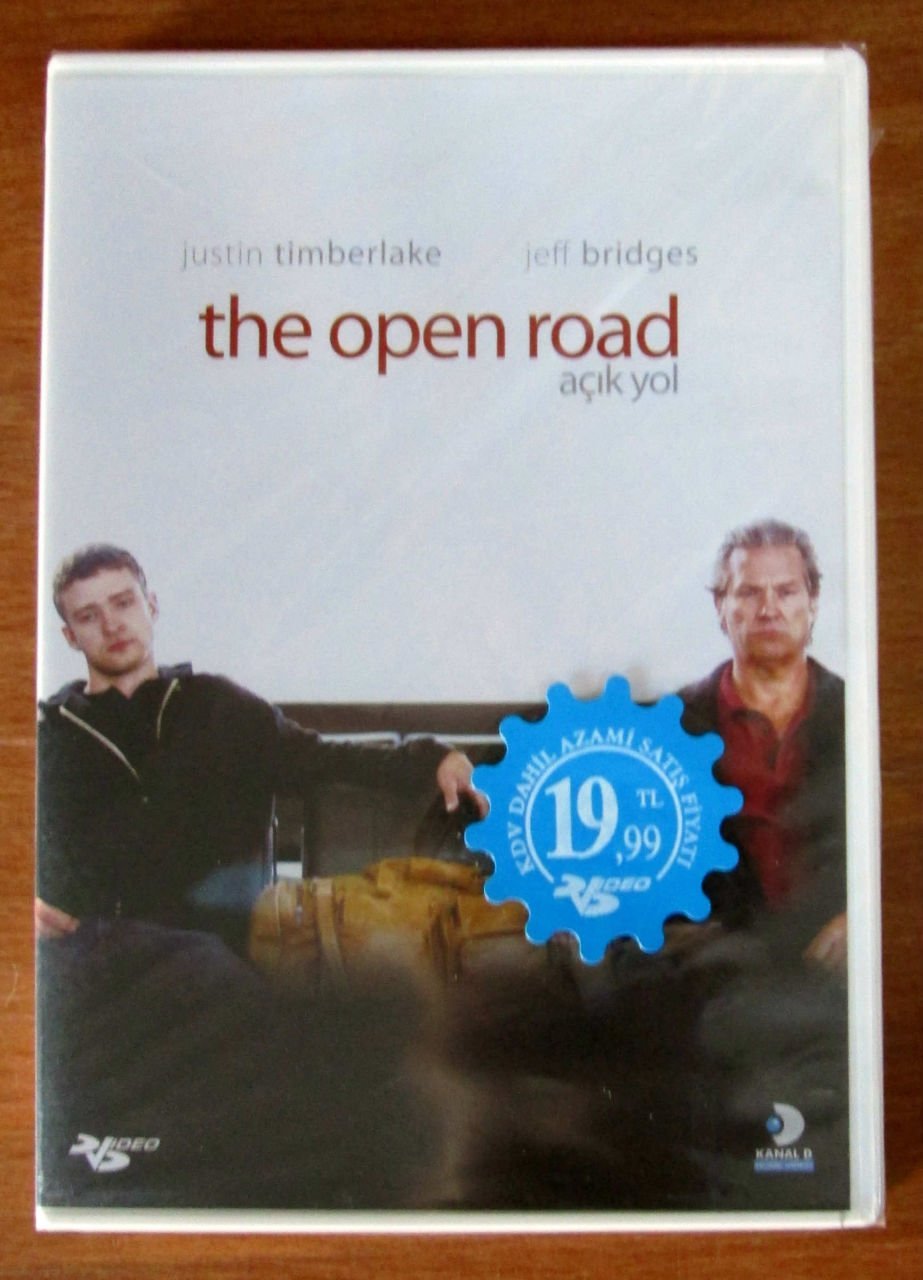 THE OPEN ROAD TIMBERLAKE JEFF BRIDGES DVD SIFIR