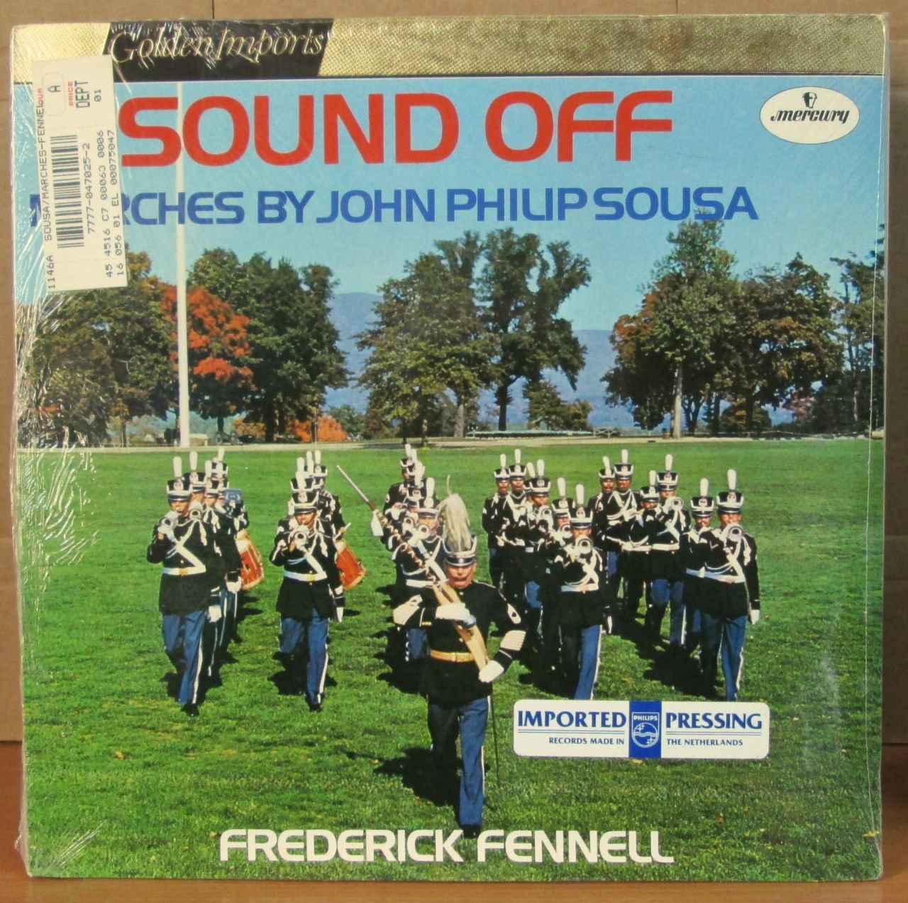 SOUND OFF - MARCHES by JOHN PHILIP SOUSA LP SFR