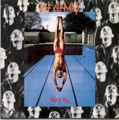 DEF LEPPARD - HIGH'N'DRY (1981) - LP RED COLOURED 2020 EDITION SIFIR PLAK