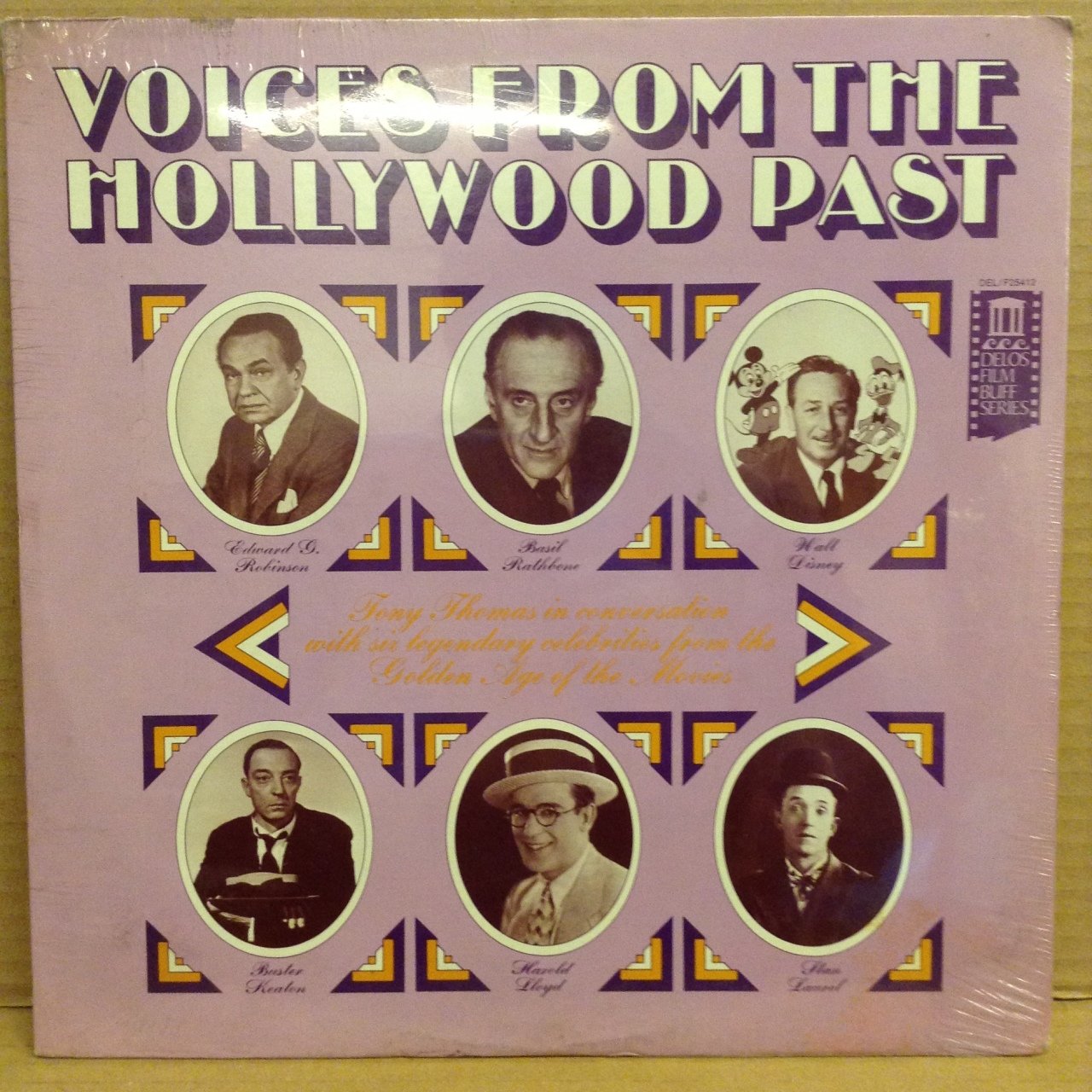 VOICES FROM THE HOLLYWOOD PAST 1975 DÖNEM BASKI SIFIR PLAK
