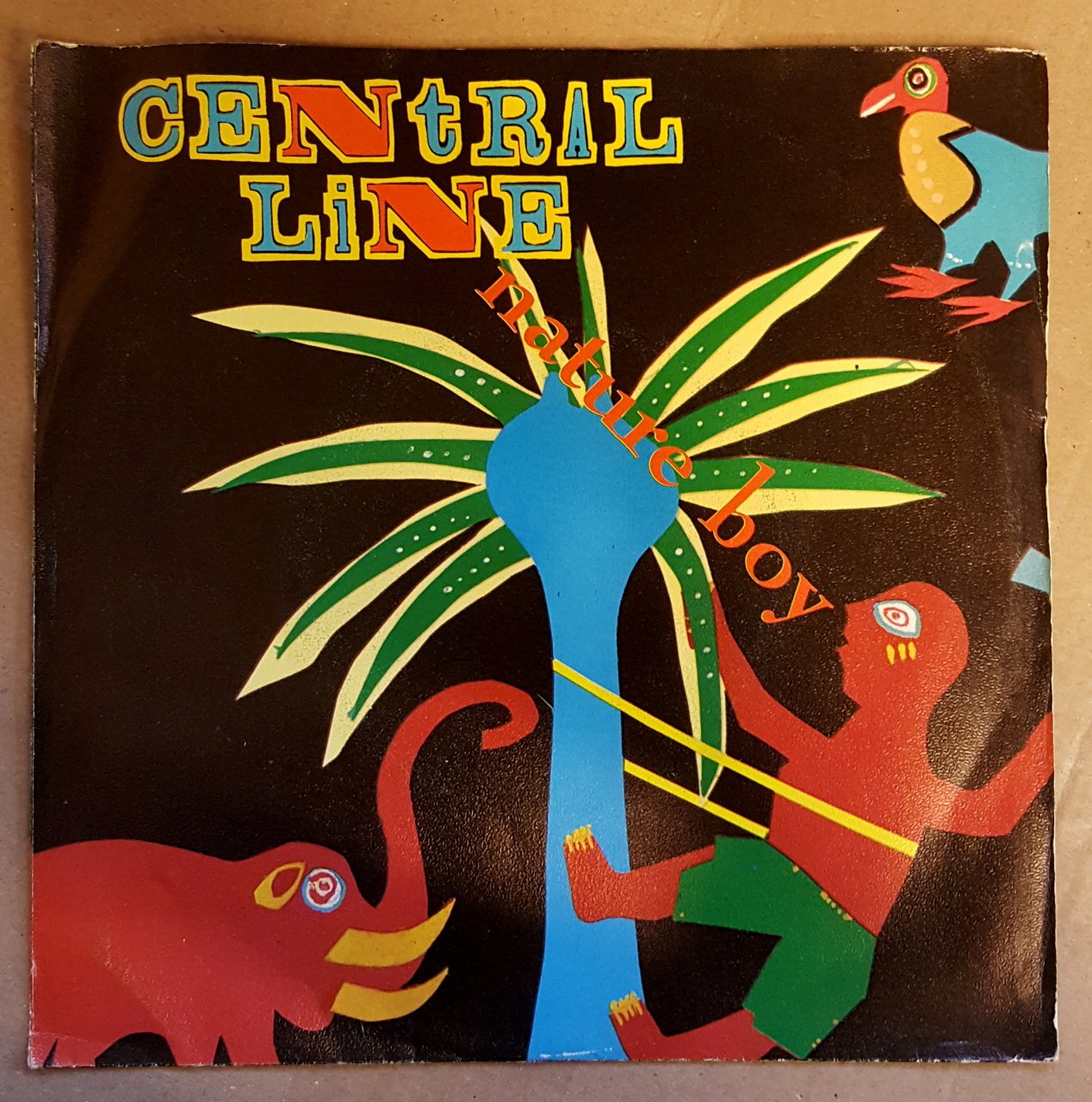 CENTRAL LINE - NATURE BOY / GOODBYE (1983) - 7'' 45 DEVİR SINGLE PLAK