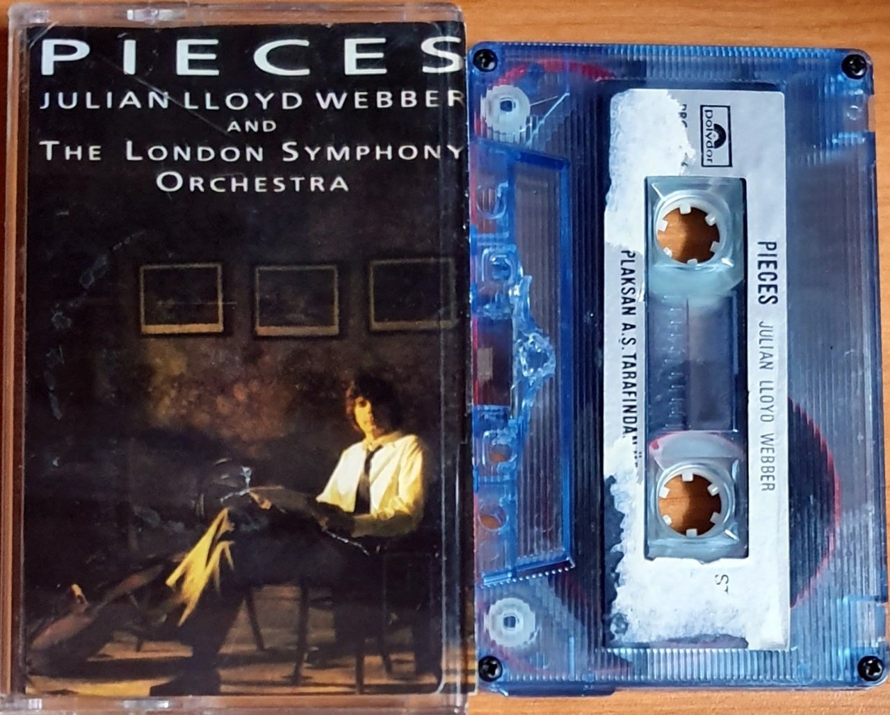 PIECES / JULIAN LLOYD WEBBER AND THE LONDON SYMPHONY ORCHESTRA - KASET PLAKSAN 2.EL