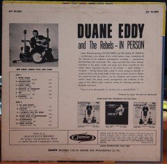DUANE EDDY - IN PERSON - PLAK 2.EL