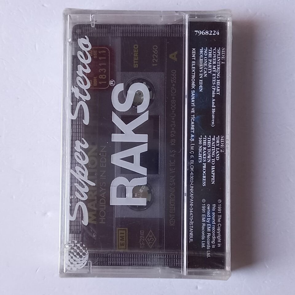 MARILLION - HOLIDAYS IN EDEN (1993) - KASET SIFIR