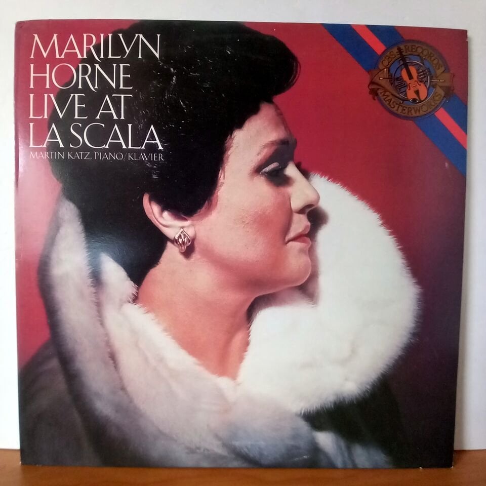 MARILYN HORNE, MARTIN KATZ – LIVE AT LA SCALA (1983) - LP 2.EL PLAK