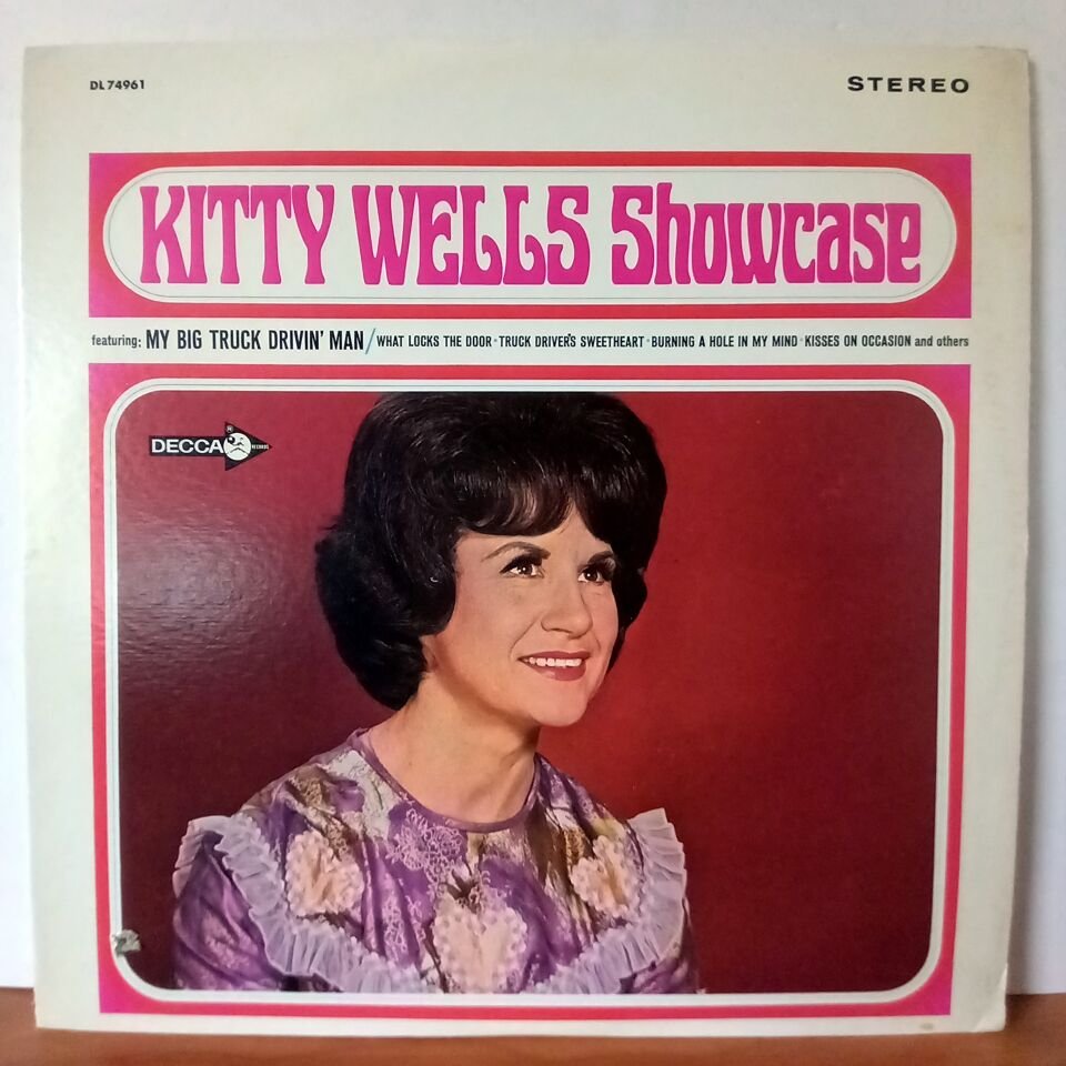 KITTY WELLS – SHOWCASE (1968) - LP 2.EL PLAK