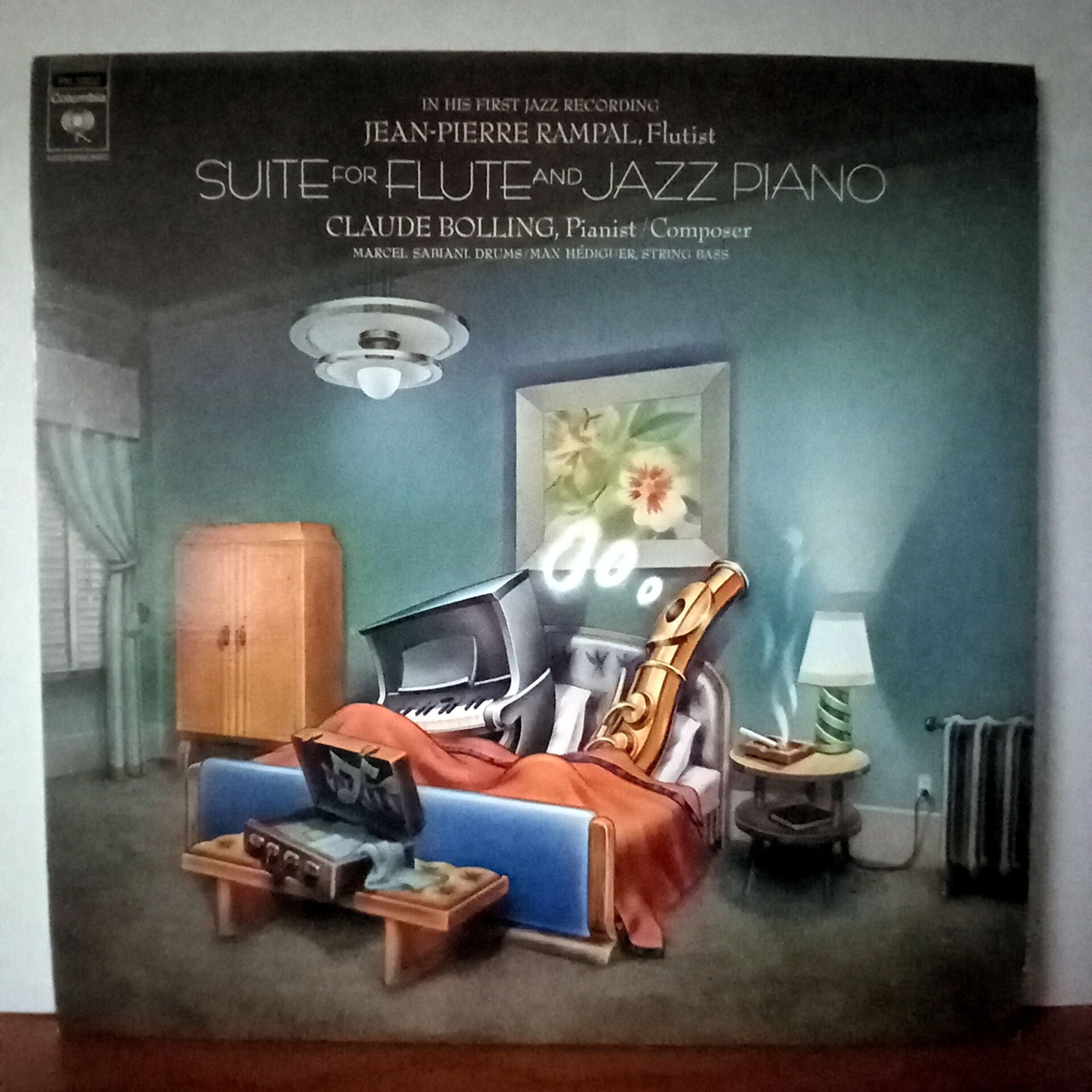 JEAN-PIERRE RAMPAL, CLAUDE BOLLING – SUITE FOR FLUTE AND JAZZ PIANO (1975) - LP 2.EL PLAK