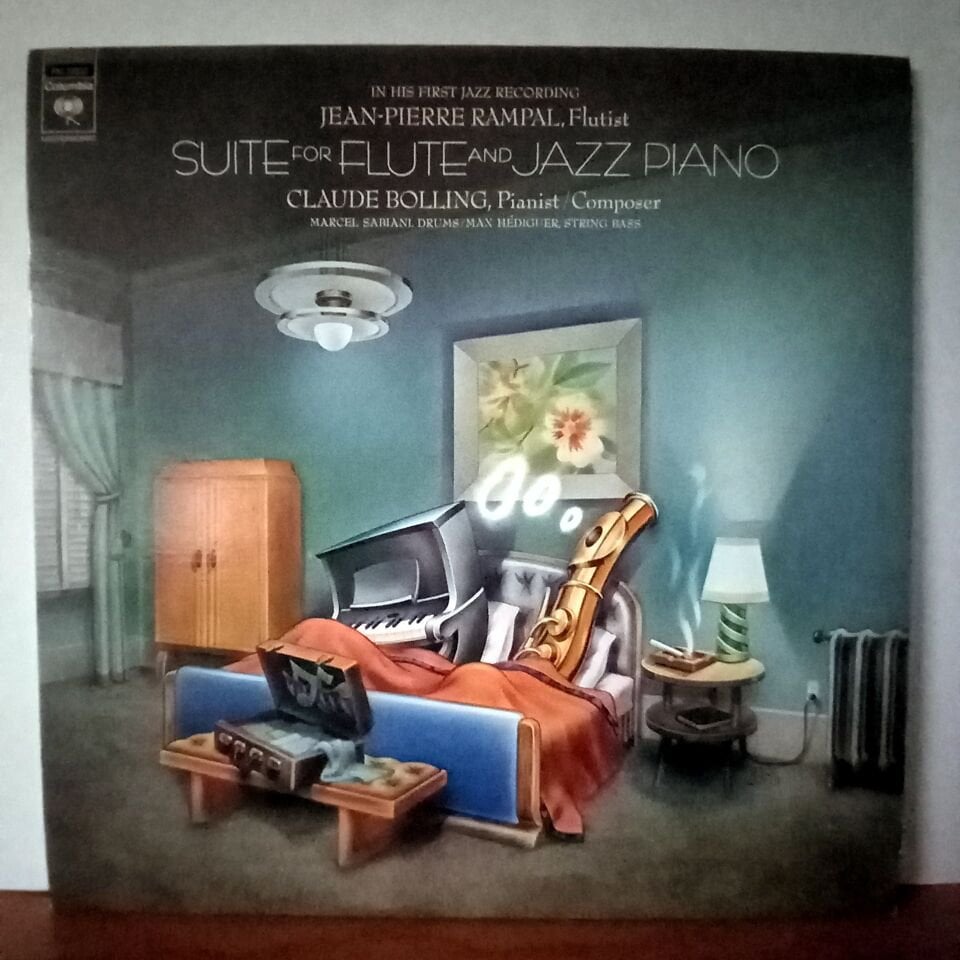 JEAN-PIERRE RAMPAL, CLAUDE BOLLING – SUITE FOR FLUTE AND JAZZ PIANO (1975) - LP 2.EL PLAK
