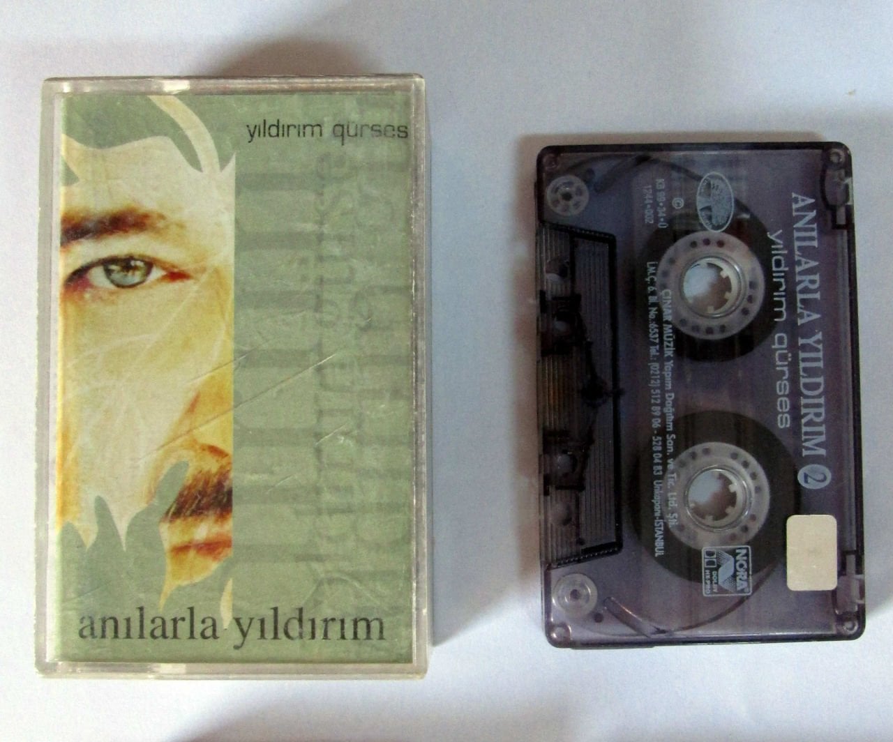 YILDIRIM GÜRSES - ANILARLA YILDIRIM  2KASET 2.EL