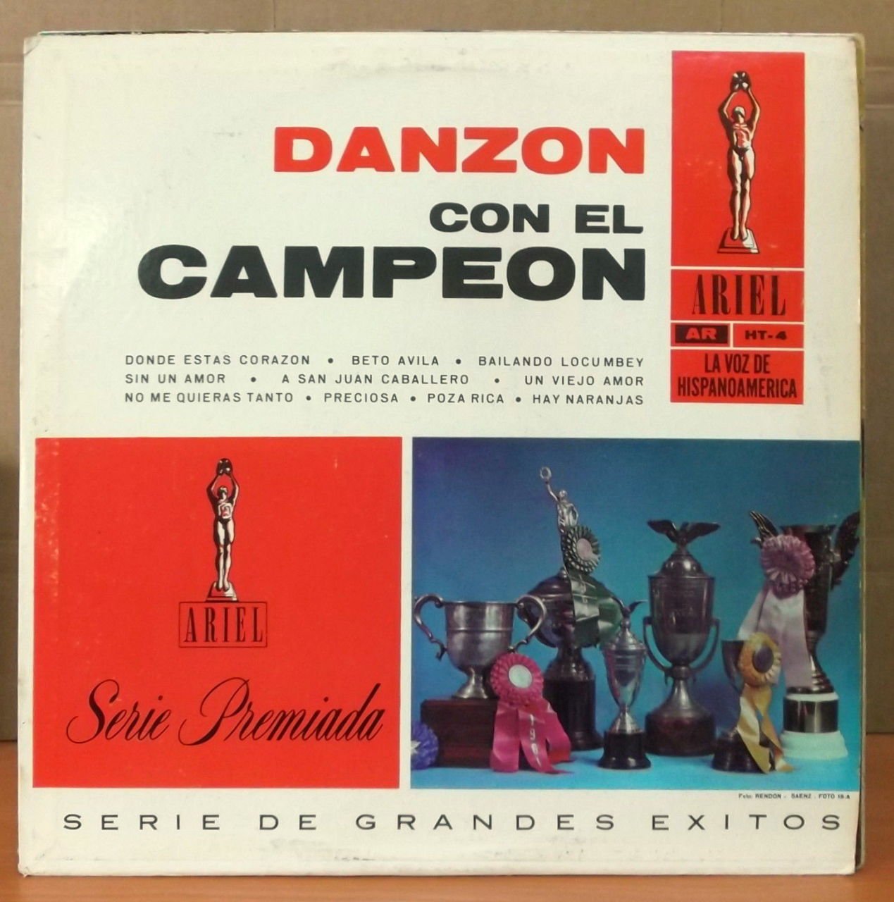 DANZON CON EL CAMPEON - LATİN LP 2.EL