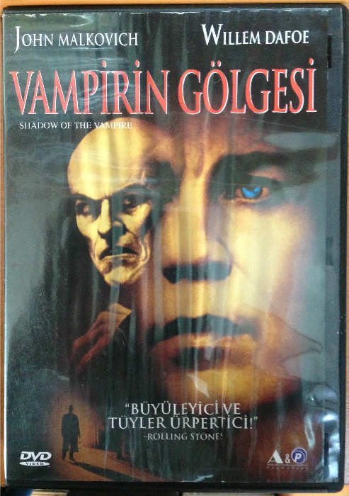 VAMPİRİN GÖLGESİ - SHADOW OF THE VAMPIRE - JOHN MALKOVICH - WILLEM DAFOE - DVD 2.EL
