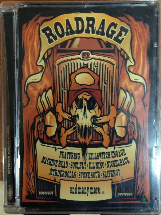 VARIOUS ARTISTS ROADRAGE (MACHINE HEAD, SOULFLY,NICKELBACK,SLIPKNOT...) - DVD 2.EL