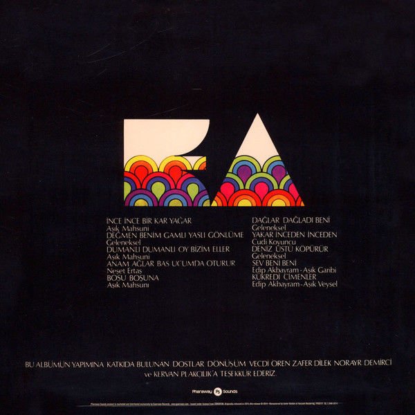 EDİP AKBAYRAM - EDİP AKBAYRAM / İLK ALBUM (1974) - LP 2014 EDITION SIFIR PLAK