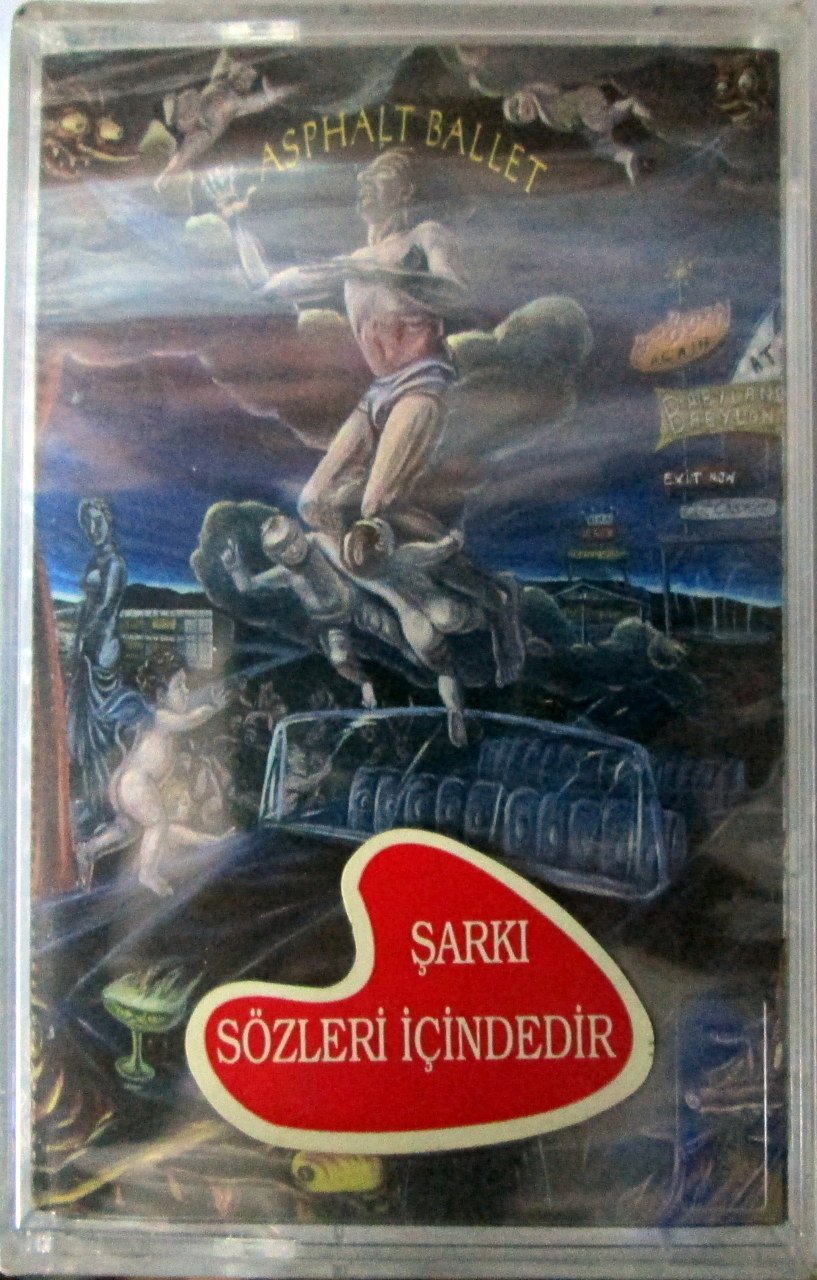ASPHALT BALLET (1992) RAKS CASSETTE MADE IN TURKEY ''NEW''
