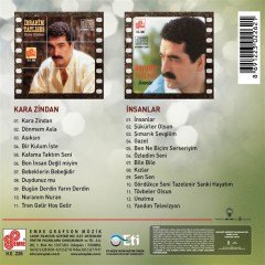İBRAHİM TATLISES - ARŞİV 2 KARA ZİNDAN ('88) / İNSANLAR ('89) - 2CD SIFIR