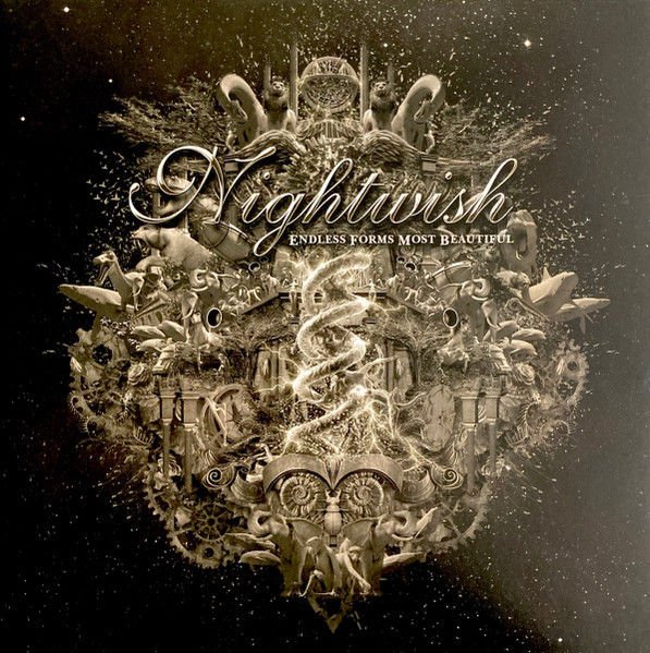 NIGHTWISH - ENDLESS FORMS MOST BEAUTIFUL (2015) - 2LP 2024 CLEAR WITH GOLD & BLACK SPLATTER EDITION SIFIR PLAK