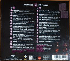 BULUTSUZLUK ÖZLEMİ - BULUTSUZLUK 20 YAŞINDA / AYLİN ASLIM, DUMAN, MOR VE ÖTESİ, REDD, ŞEBNEM FERAH 2CD 2.EL