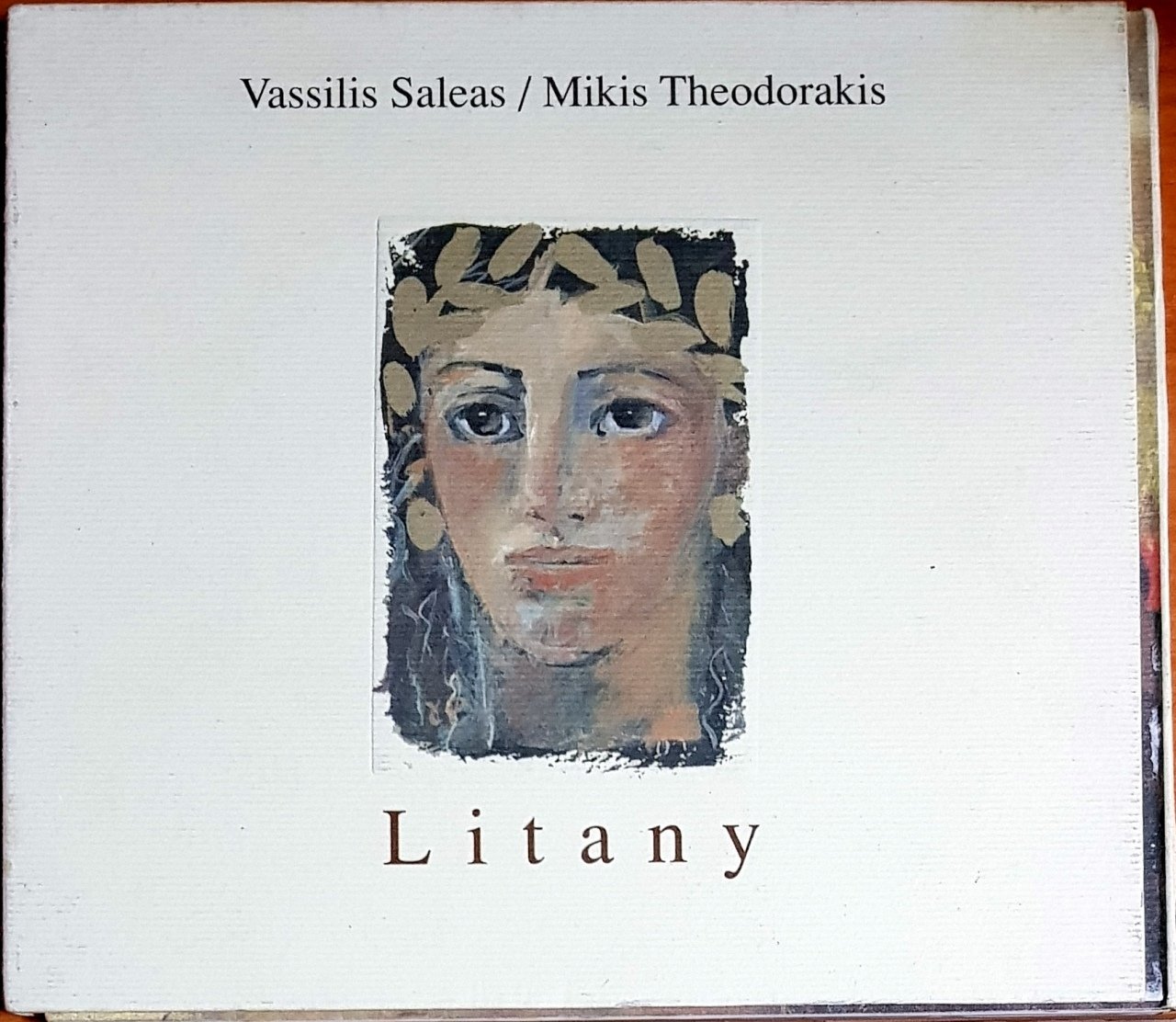 VASSILIS SALEAS / MIKIS THEODORAKIS - LITANY (1999) YENİ DÜNYA CD 2.EL