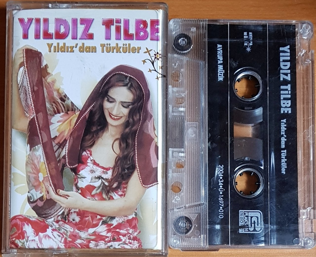 YILDIZ TİLBE - YILDIZ'DAN TÜRKÜLER (2004) AVRUPA MÜZİK KASET 2.EL