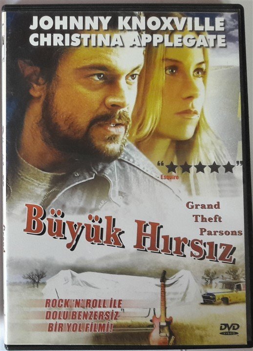 BÜYÜK HIRSIZ - GRAND THEFT PARSONS - JOHNNY KNOXVILLE - DVD 2.EL
