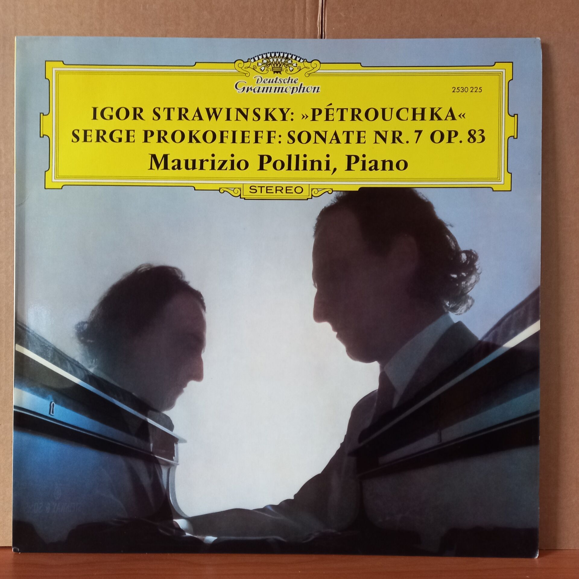 IGOR STRAWINSKY: ''PETROUCHKA'' / SERGE PROKOFIEFF: SONATE NR. 7 OP. 83 / MAURIZIO POLLINI - LP 2.EL PLAK