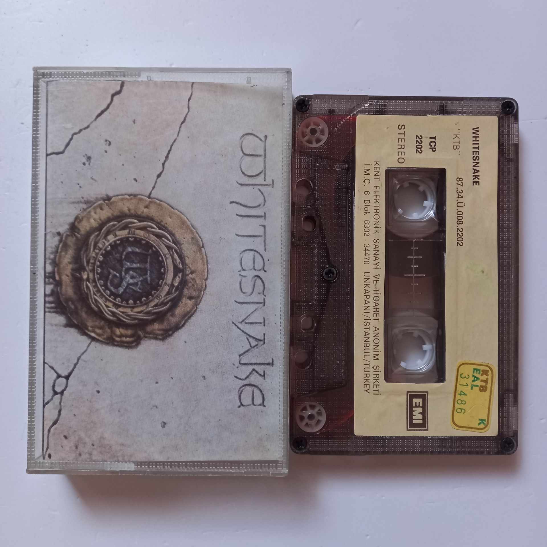 WHITESNAKE - WHITESNAKE (1987) - KASET 2.EL