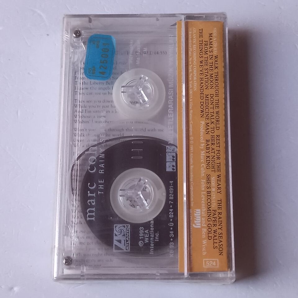 MARC COHN - THE RAINY SEASON (1993) - KASET SIFIR