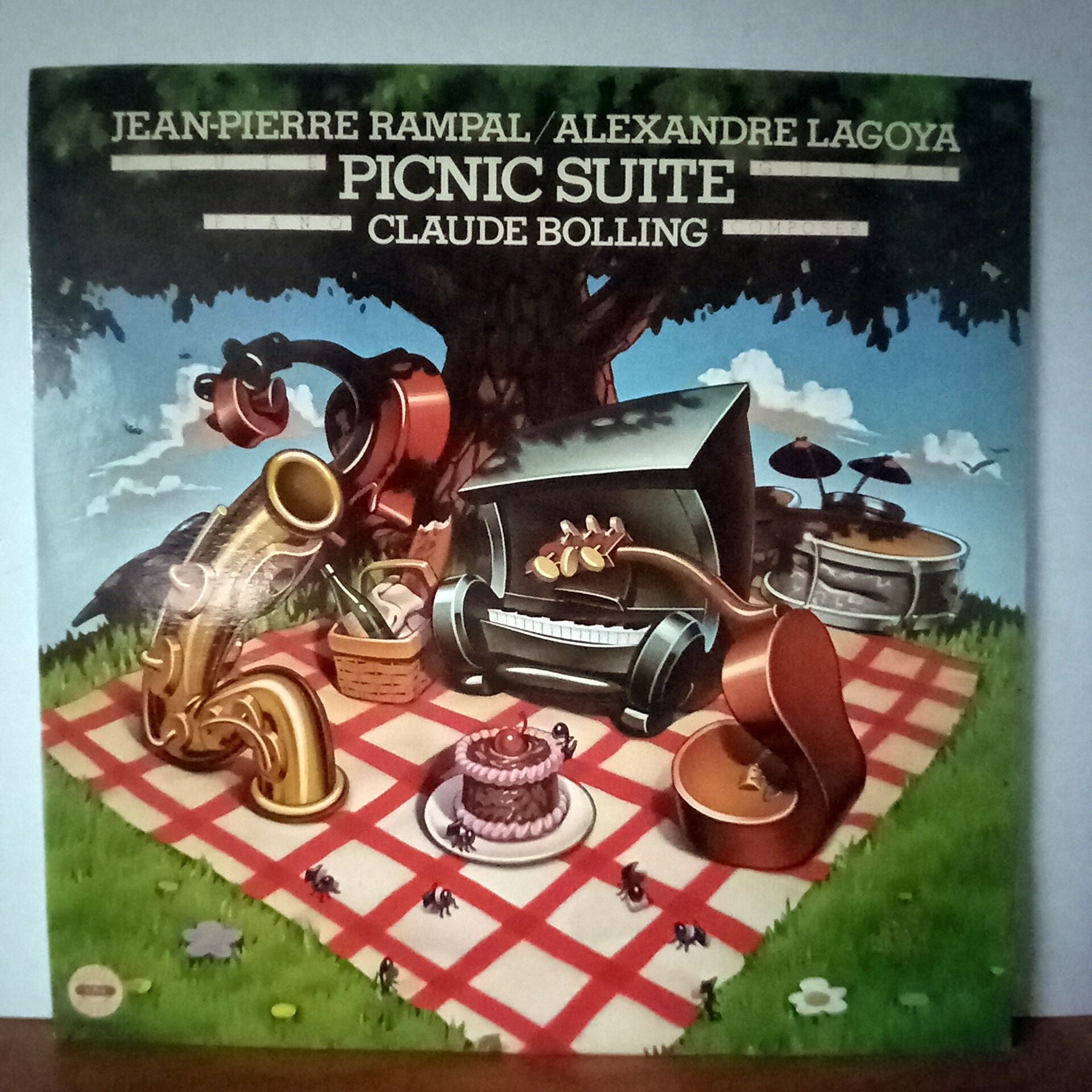 JEAN-PIERRE RAMPAL, ALEXANDRE LAGOYA, CLAUDE BOLLING – PICNIC SUITE (1980) - LP 2.EL PLAK