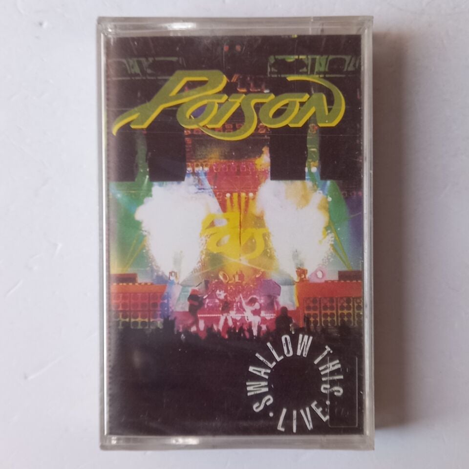 POISON – SWALLOW THIS LIVE (1991) - KASET SIFIR