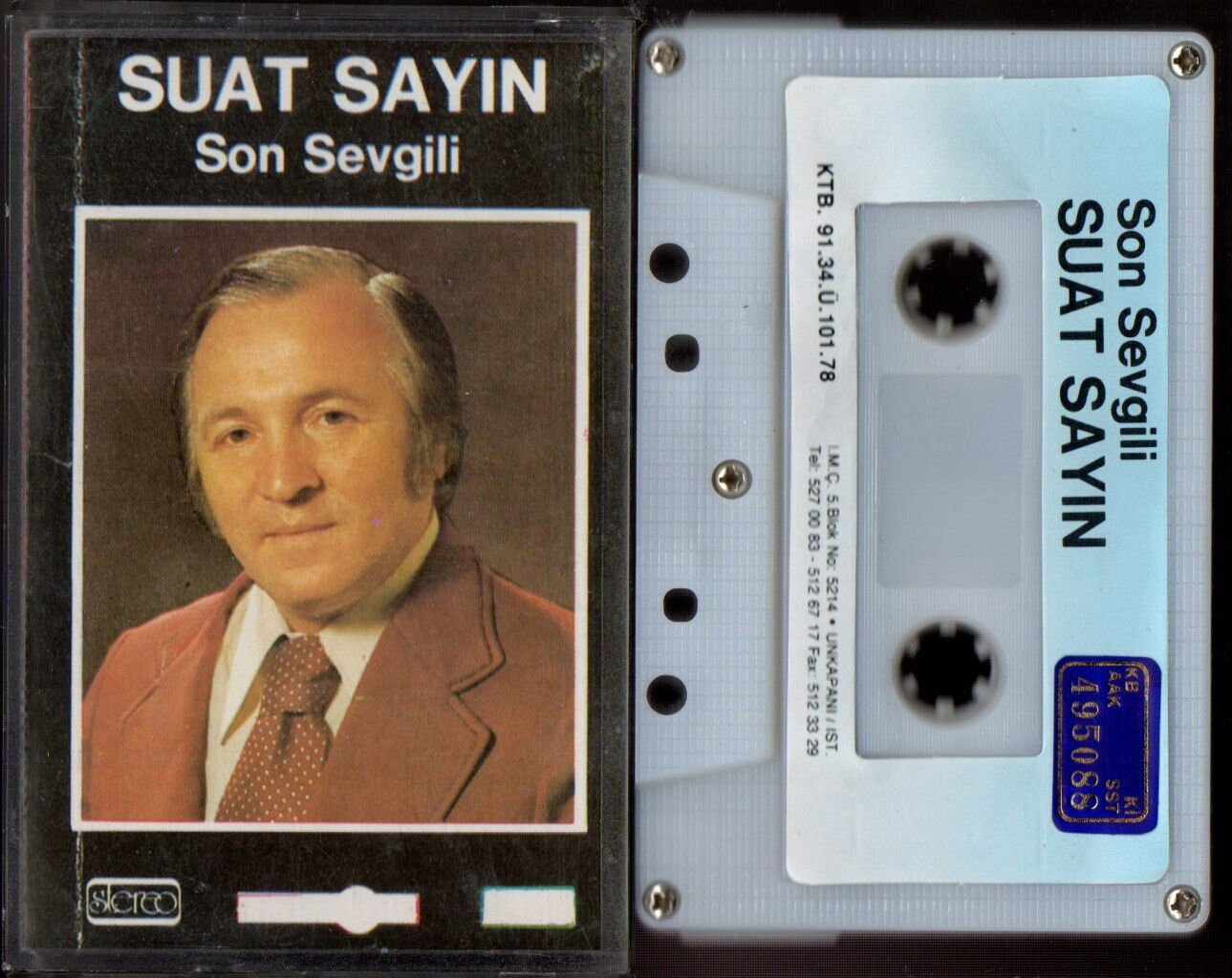 SUAT SAYIN - SON SEVGİLİ (1991) - KASET 2.EL