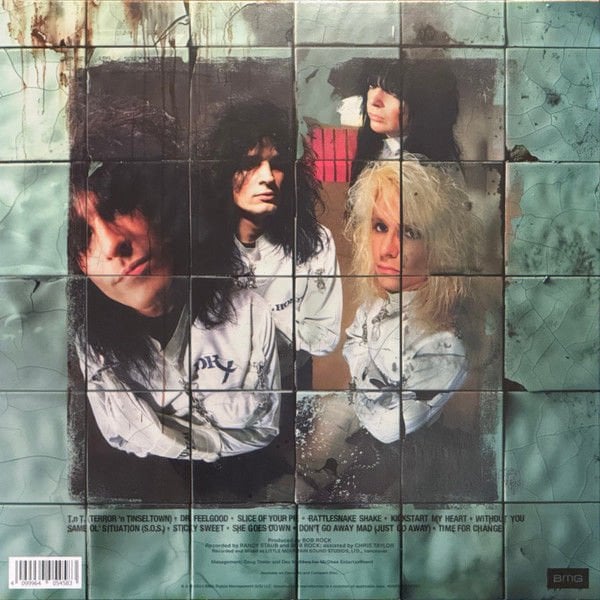 MOTLEY CRUE - DR. FEELGOOD (1989) - LP 2024 35TH ANNIVERSARY LIMITED BLACK VINYL EDITION SIFIR PLAK