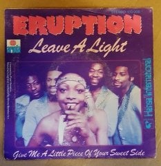 ERUPTION - LEAVE A LIGHT / GIVE ME A LITTLE PEACE... (1978) - 7'' 45 DEVİR SINGLE PLAK
