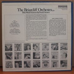 BRIARCLIFF ORCHESTRA - HITS MADE FAMOUS BY FRANK SINATRA - LP 2.EL PLAK
