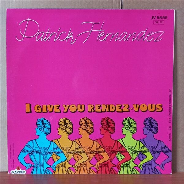 PATRICK HERNANDEZ – BORN TO BE ALIVE (1979) - 12'' 45RPM MAXI SINGLE 2.EL PLAK