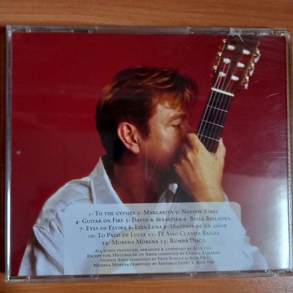 ALEX FOX – GUITAR ON FIRE (1999) - CD 2.EL