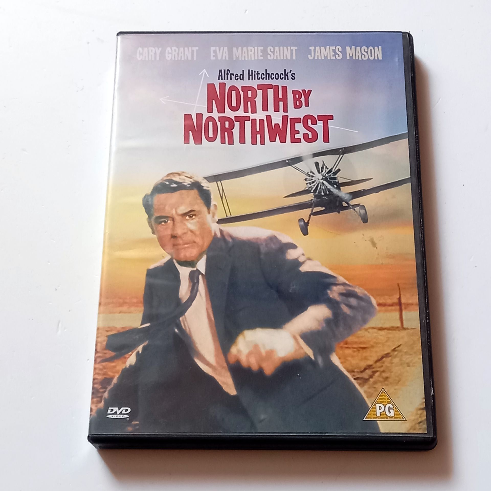 NORTH BY NORTHWEST - CARY GRANT, EVA MARIE SAINT - YÖN.: ALFRED HITCHCOCK - DVD 2.EL TÜRKÇE ALTYAZI YOKTUR