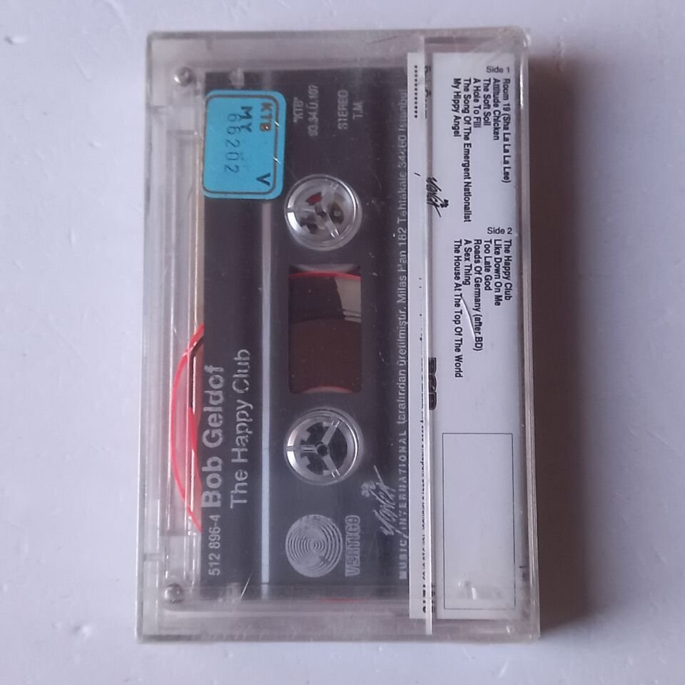 BOB GELDOF - THE HAPPY CLUB (1993) - KASET SIFIR