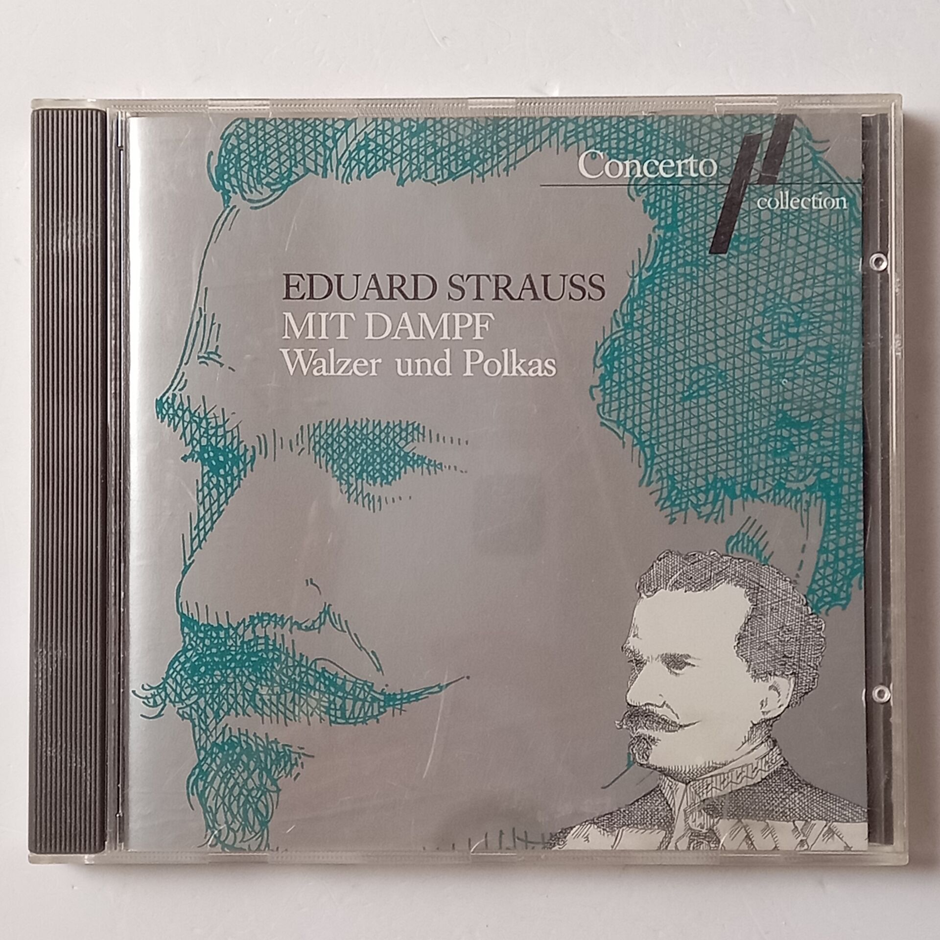 EDUARD STRAUSS, PAUL ANGERER, WIENER KAMMERORCHESTER – MIT DAMPF (1988) - CD 2.EL