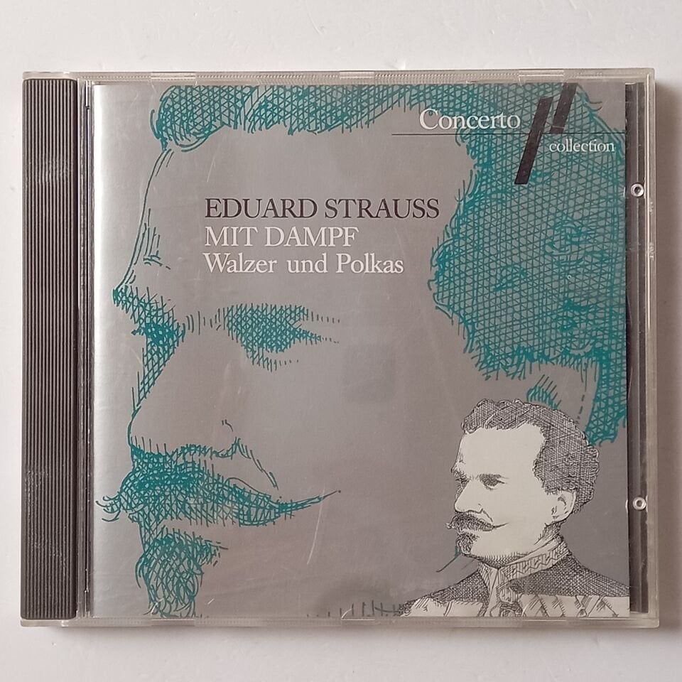 EDUARD STRAUSS, PAUL ANGERER, WIENER KAMMERORCHESTER – MIT DAMPF (1988) - CD 2.EL