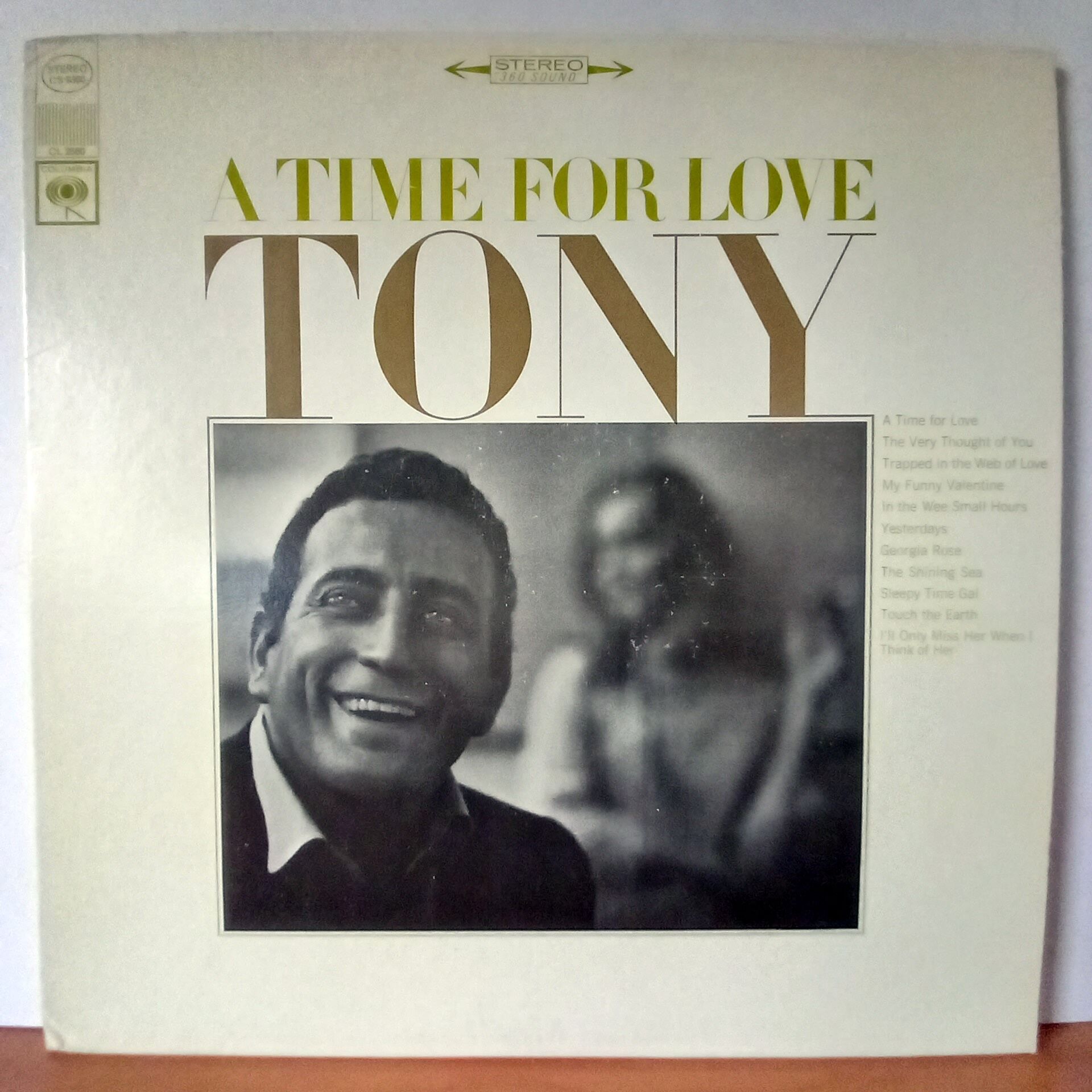 TONY BENNETT – A TIME FOR LOVE (1966) - LP 2.EL PLAK