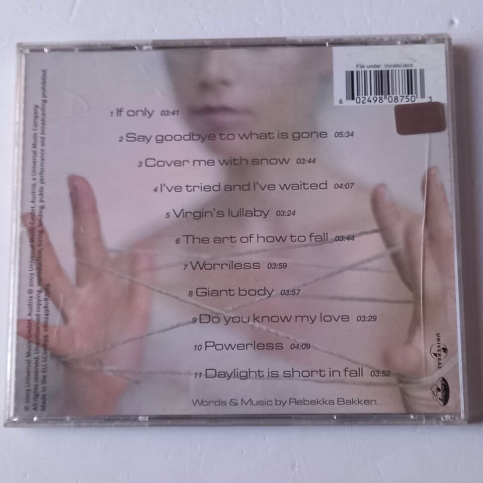 REBEKKA BAKKEN – THE ART OF HOW TO FALL (2003) - CD 2.EL