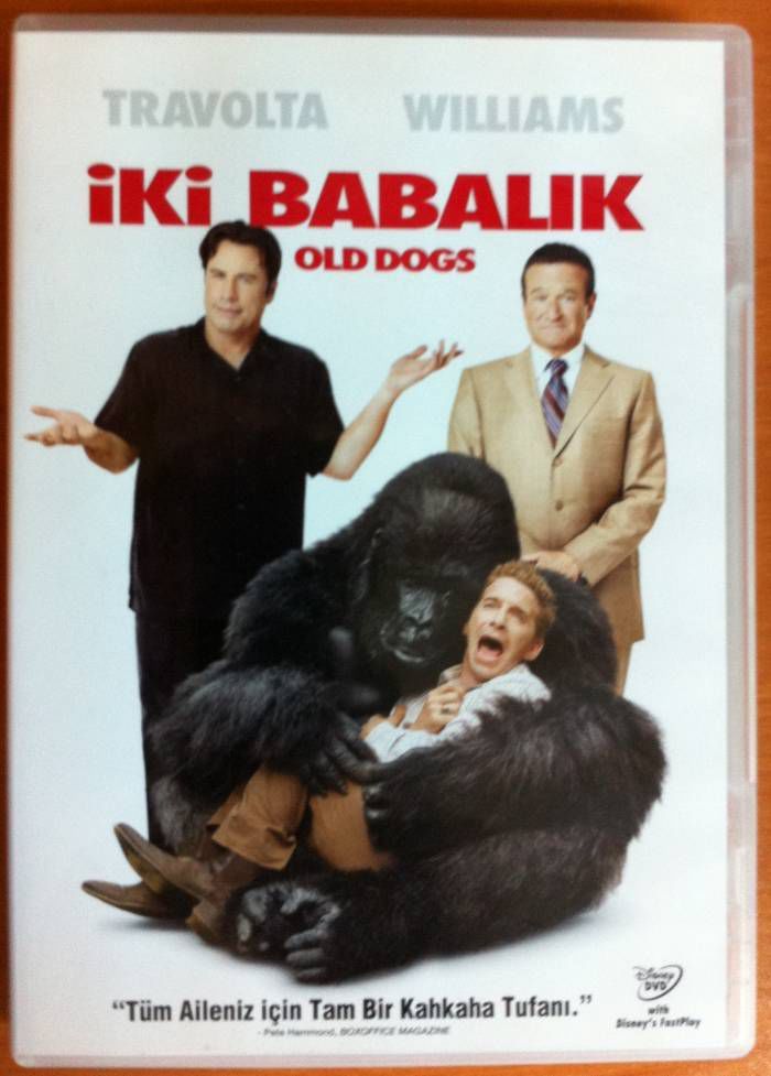 İKİ BABALIK - OLD DOGS - JOHN TRAVOLTA - ROBIN WILLIAMS - DVD 2.EL